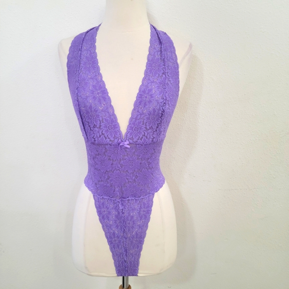Victoria's Secret Purple Lace Chemise